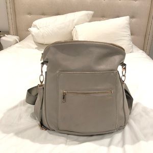Gray Fawn Design Diaper bag